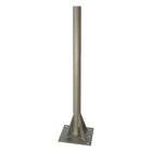 TELEVES - Base T Suolo 1.3m Supporto T 750x200mm Zinco + RPR.