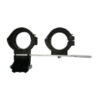 TELEVES - Supporto multisatellite per 2 LNB, compatibile con parabole in acciaio da 750.