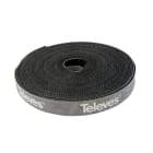 TELEVES - NASTRO VELCRO 8M NERO 2U