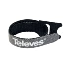 TELEVES - FASCETTA VELCRO NERO 10U