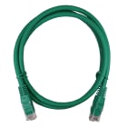 TELEVES - Cavo patch Ethernet U/UTP Cat6 LSFH, verde, 1m.