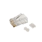 TELEVES - Connettore RJ45 UTP Cat 6A maschio per cavi dati.