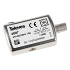 TELEVES - Trappola UHF con 1 canale, formato ad inserzione e connessione F, 15dB di reiezione.