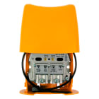 TELEVES - Amplificatore da palo NanoKom 12-24V 3 ingressi: BIII/UHF-FMmix-IFmix LTE700, 2do Dividendo Digitale US.