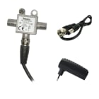 TELEVES - Kit: Iniettore di Corrente DC, Alimentatore 12V e Cavo di Corrente F-Jack per multiswitches dCSS.
