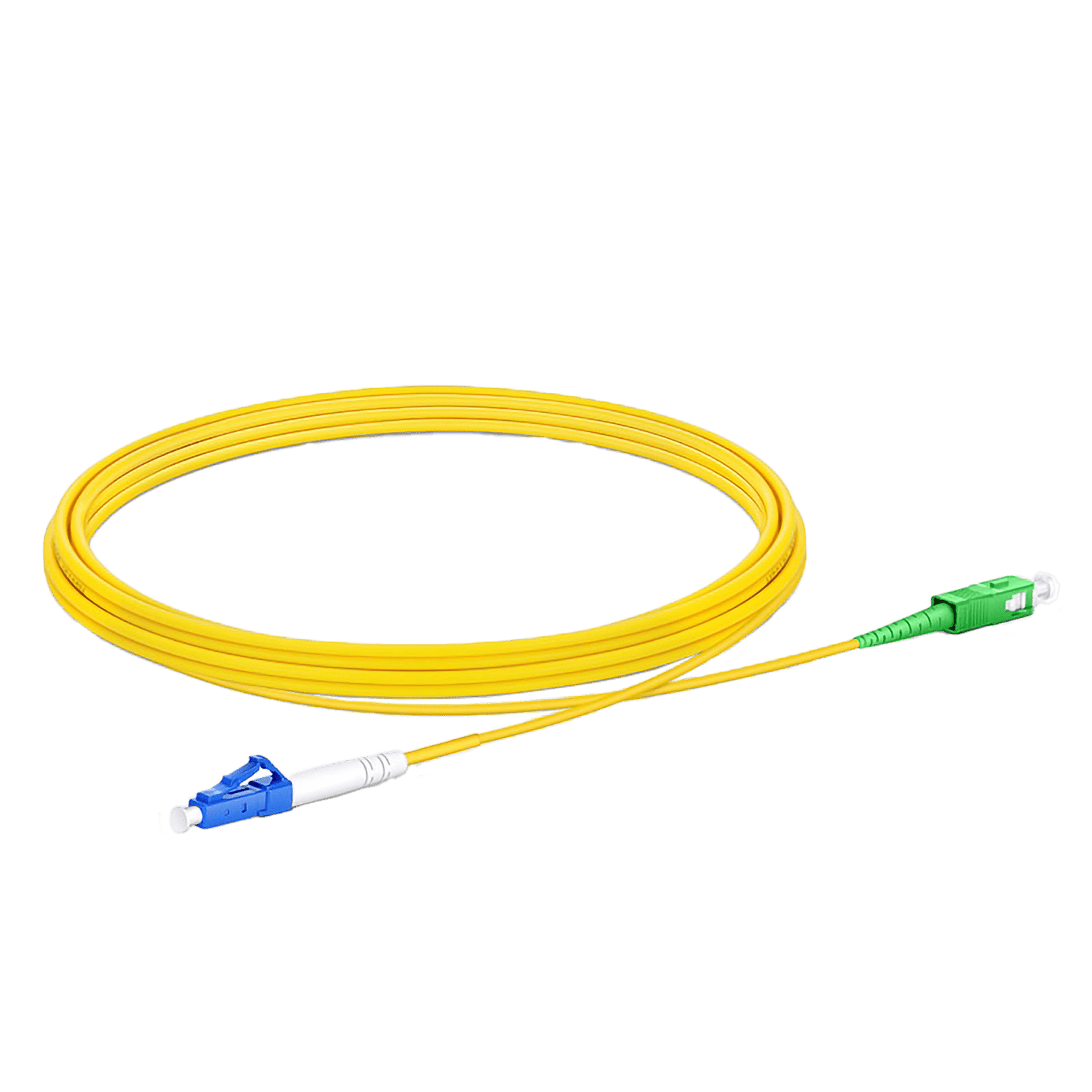 TELEVES - Bretella fibra ottica LC/UPC SC/APC monomodale PVC interno 0.5m
