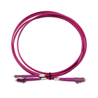 TELEVES - Bretella duplex fibra ottica LC/PC multimodale OM4 LSFH 2M da interno.