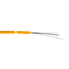 TELEVES - Cavo multifibra 16 fibre monomodale, Euroclasse Dca e LSFH resistente ai raggi UV, da interno/esterno, ITU-T G657A2, 250.