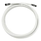TELEVES - Prolunga IEC maschio-femmina compressa bianca 3m, classe A++ coassiale.