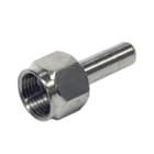 TELEVES - Carico terminale 75 Ohm Tipo F con blocco di DC.