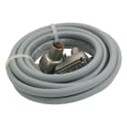 TELEVES - Prolunga coassiale LTE IEC 9,5mm 90 SCH classe A connettori PROEasyF maschio femmina.