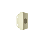 TELEVES - Cover per foro GW Chorus bianca, plastiche prese coassiali connettore.