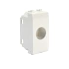 TELEVES - Cover con 1 foro per prese coassiali tipo AVE DOMUS 100 connettore plastico.