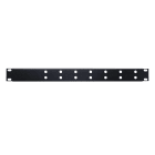 TELEVES - Pannello per rack 19'' 1U, fino a 2x7 adattatori capacità F.