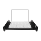 TELEVES - Ripiano per rack 19 pollici 2U, profondità 300mm.