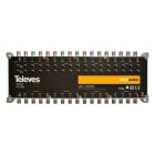 TELEVES - Amplificatore NevoSwitch MSW 17x17, 17 ingressi, guadagno 27/31dB, VS105.