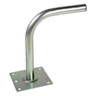 TELEVES - Supporto a L parete 380x350mm Ø45mm Zinco RPR.