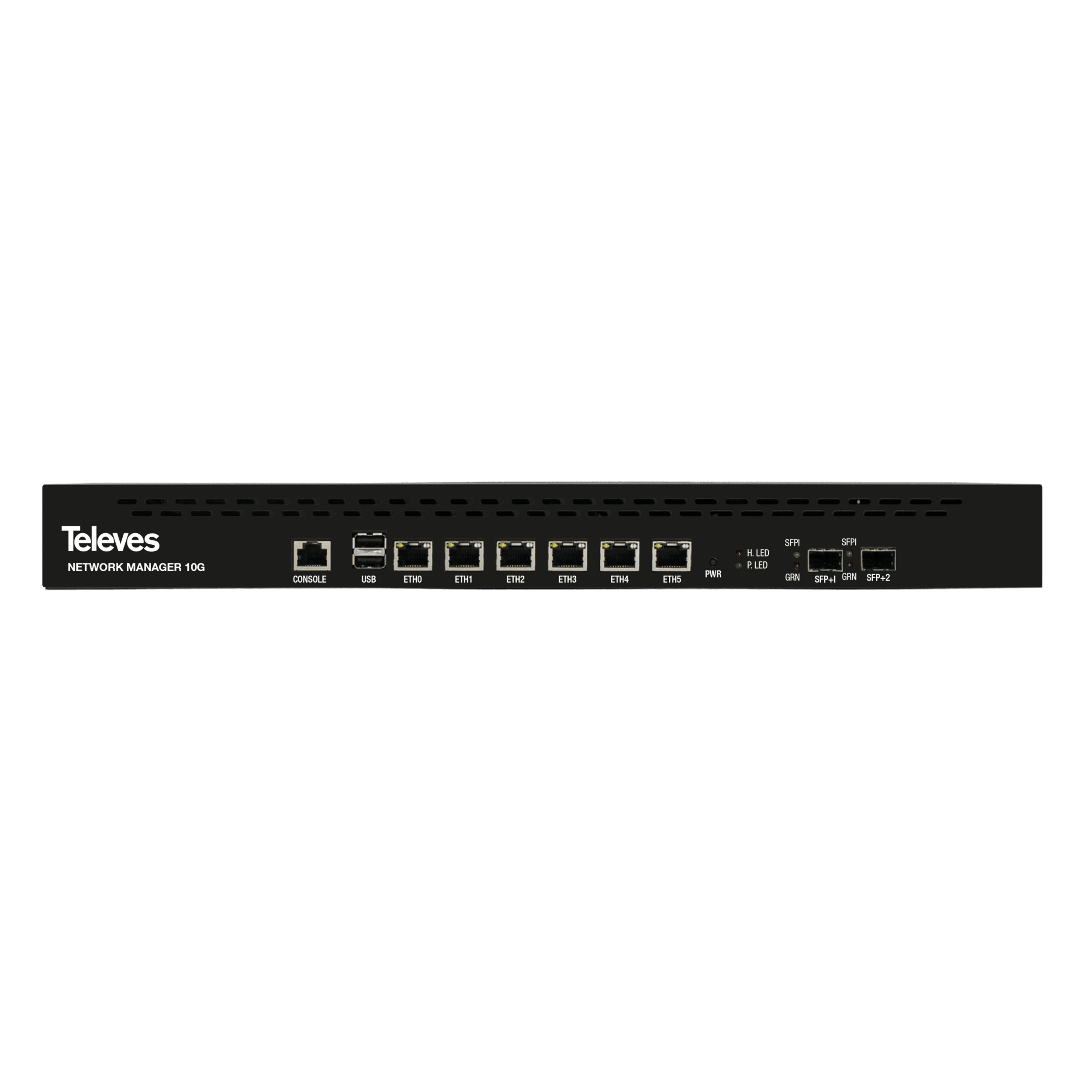 TELEVES - gestore di rete 6xgbe 2xsfp router network manager 6xgbe 2xsfp