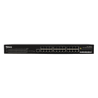 TELEVES - Switch Ethernet Layer 2+ 24 porte GbE PoE 370W e 4 porte SFP+ 10Gbps.