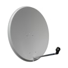 TELEVES - Parabola offset 750 in acciaio G37,5DBI bianca 1U.