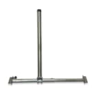 TELEVES - Supporto per tetto con tubo da 90cm, estensibile da 90-120cm, per proteggere l'isolamento.