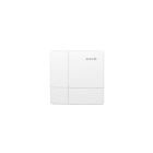 TENDA - Access Point da soffitto Wi-Fi 5 (AC1200), fino a 1167 Mbps, dual-band, 1 porta Gigabit PoE, MU-MIMO, copertura fino a 300 m².