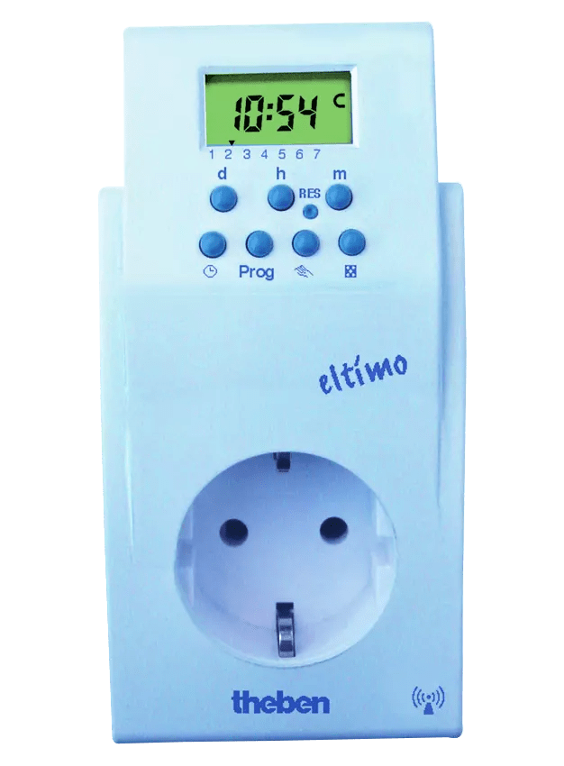 THEBEN - Spina del programma orario digitale DCF, programma giornaliero, settimanale e casuale