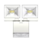 THEBEN - Faretto LED con rilevatore di movimento per montaggio a parete, 20 W, bianco