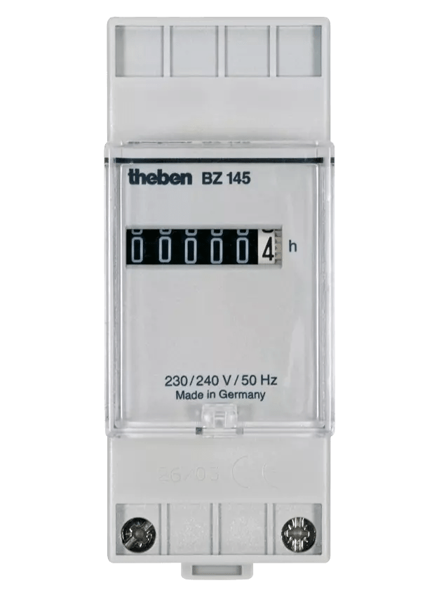 THEBEN - Contatore di ore di funzionamento per installazione in serie, 2 TE