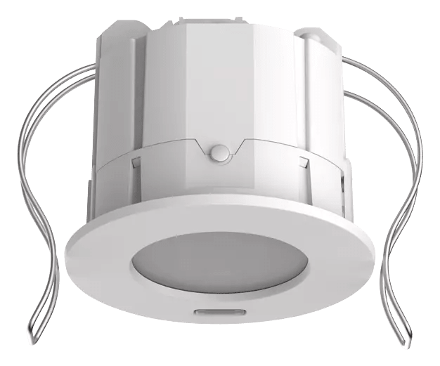 THEBEN - Rilevatore di presenza KNX per installazione a soffitto, 3 x luce e 2 x HVAC, max. 8 x 8 m ad altezza 3,5 m