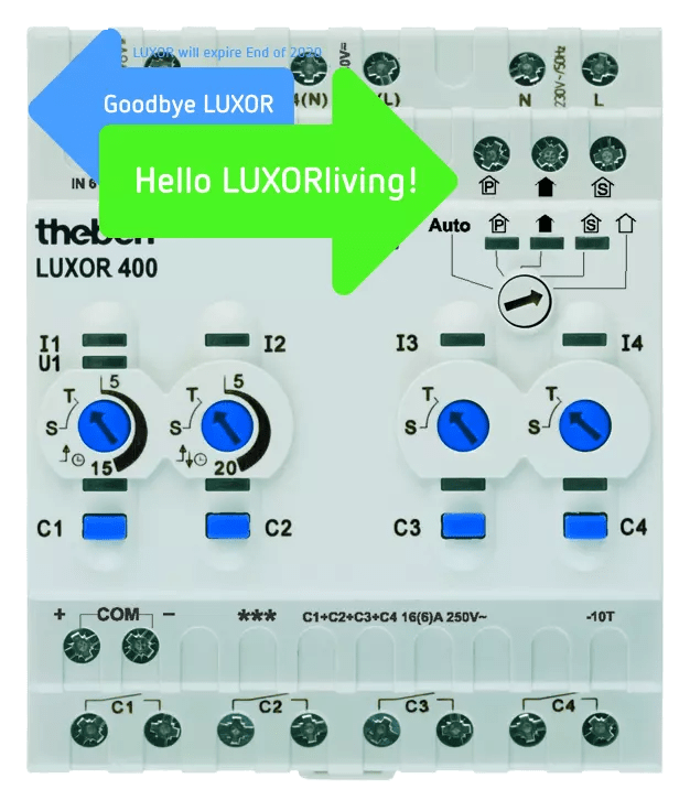 THEBEN - LUXOR 400 MODULO COMMUT. E CENTRALIZ 4 C