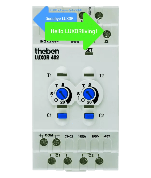 THEBEN - LUXOR 402 MODULO COMMUTAZIONE 2 CAN.