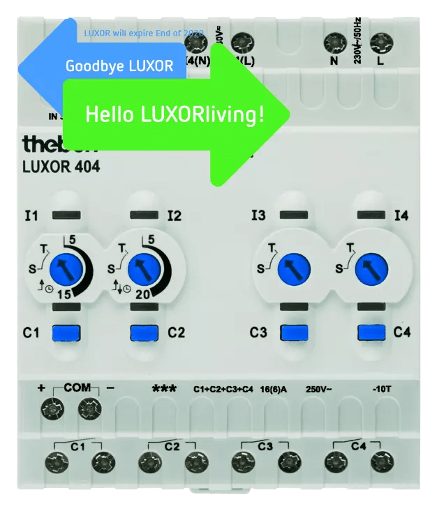 THEBEN - LUXOR 404 MODULO COMMUTAZIONE 4 CAN.