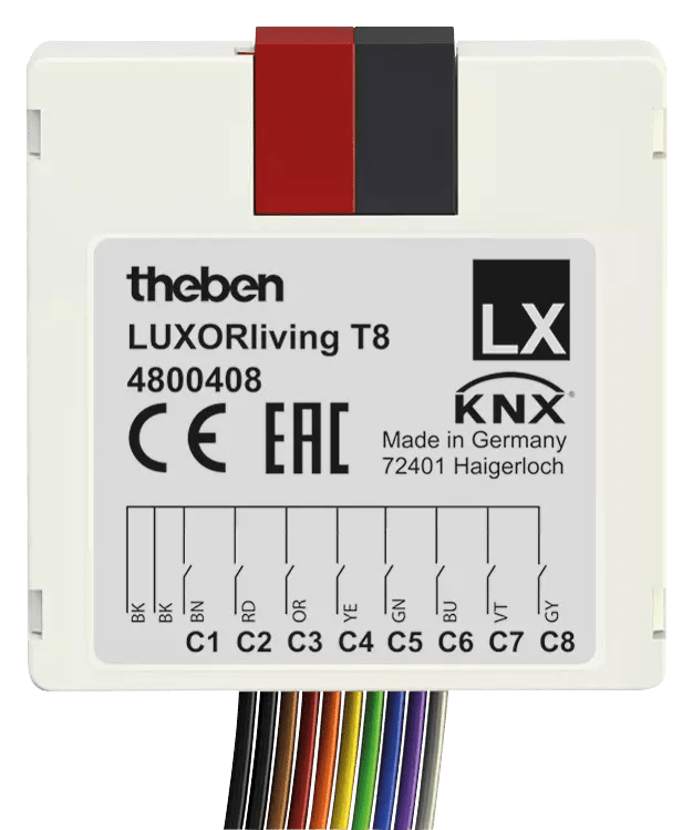 THEBEN - Interfaccia a pulsante LUXORliving 8-fold