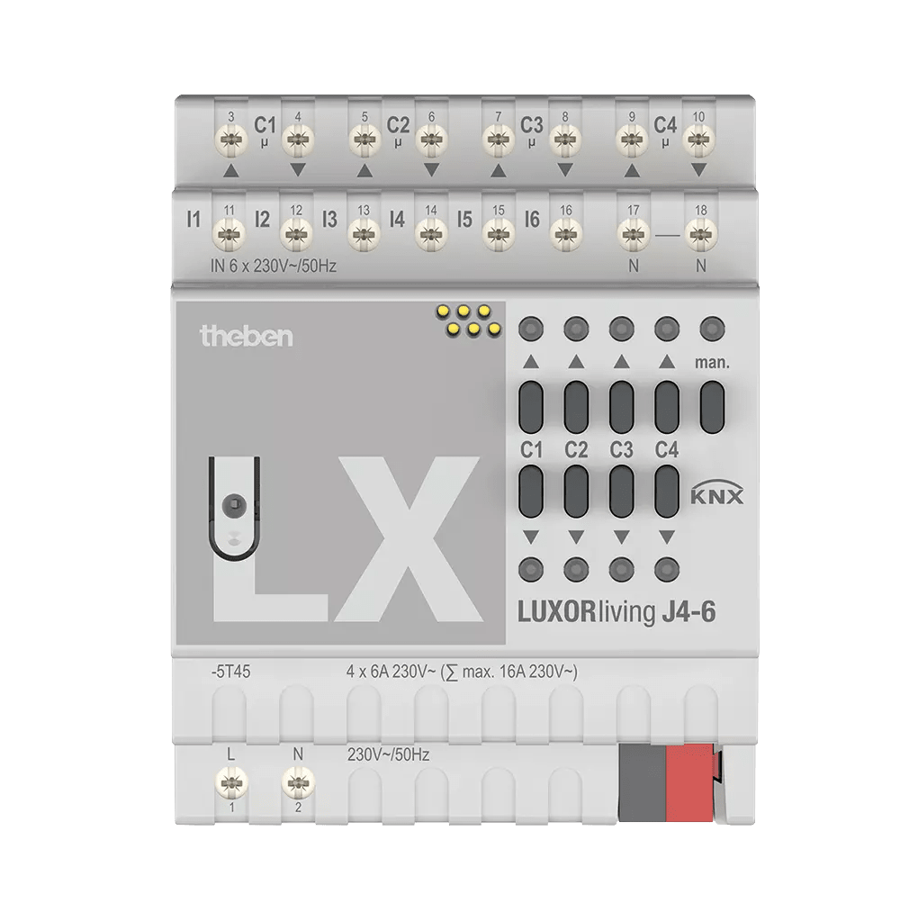 THEBEN - Attuatore cieco LUXORliving 4-fold