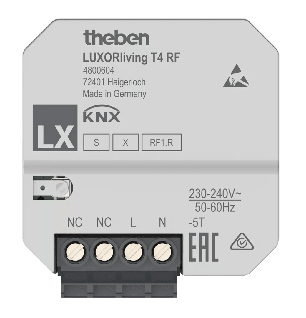 THEBEN - LUXORliving Interfaccia radio a 4 tasti UP