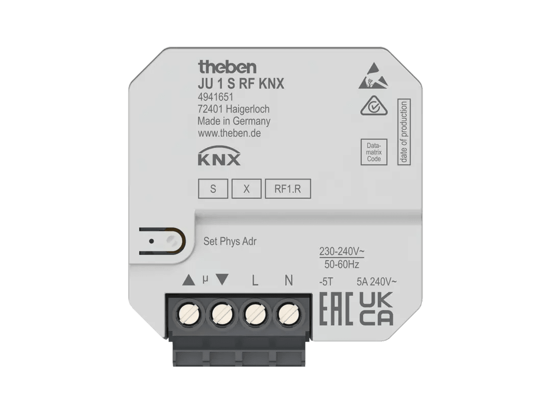 THEBEN - Attuatore radio cieco ad incasso KNX