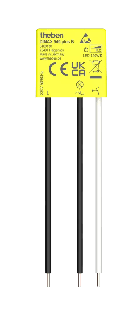 THEBEN - Dimmer da incasso per lampade a incandescenza/alogene e LED