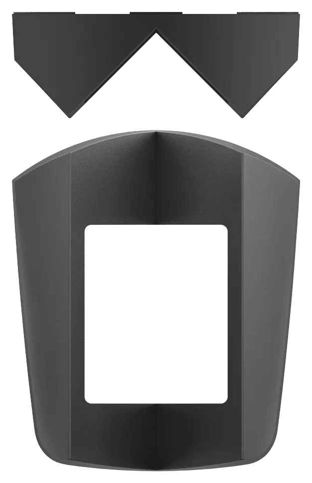 THEBEN - Staffa di montaggio angolare theLuxa, nero