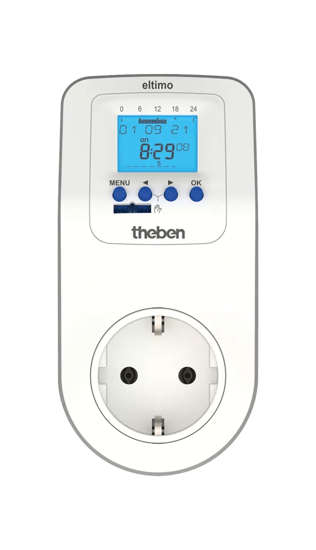 THEBEN - Timer digitale per prese di corrente con programma settimanale 0200130