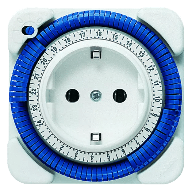 THEBEN - Spina del programma orario 24 ore, bianco