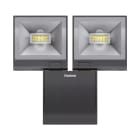 THEBEN - Faretto LED per montaggio a parete, 20 W, nero