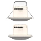 THEBEN - Rilevatore di presenza per montaggio a soffitto UP/DE, campo di rilevamento 12 m, 1 x luce