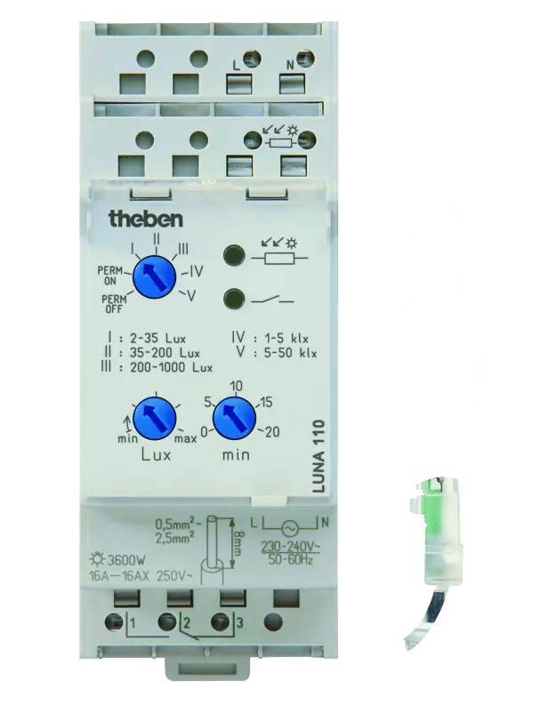 THEBEN - LUNA 110 AL TOP2 12-24V DC/AC - CREPUSCO