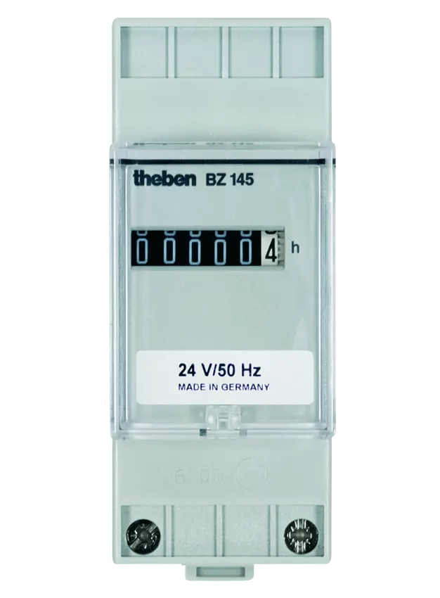 THEBEN - Contatore di ore di funzionamento per installazione in serie, 2 TE