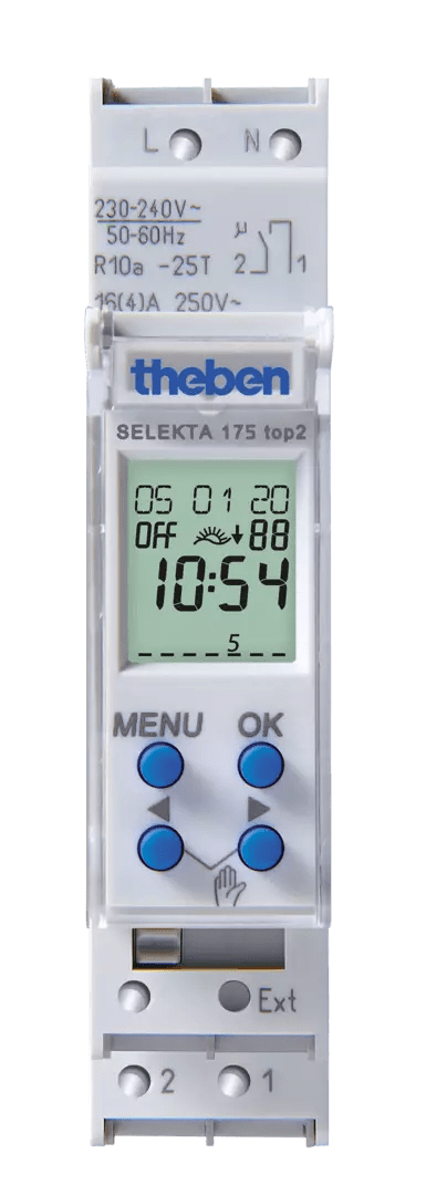 THEBEN - Timer modulare, astronomico, 1 TE 1750100