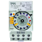 THEBEN - Timer in linea 24 ore e 7T. Plug-in rider, riserva di carica, 3 TE 1880108