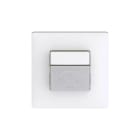 THEBEN - Rilevatore di presenza KNX da incasso a parete, range di rilevamento 16x10 m, 2 x luce, 2 x HVAC, altezza di montaggio 2,20 m