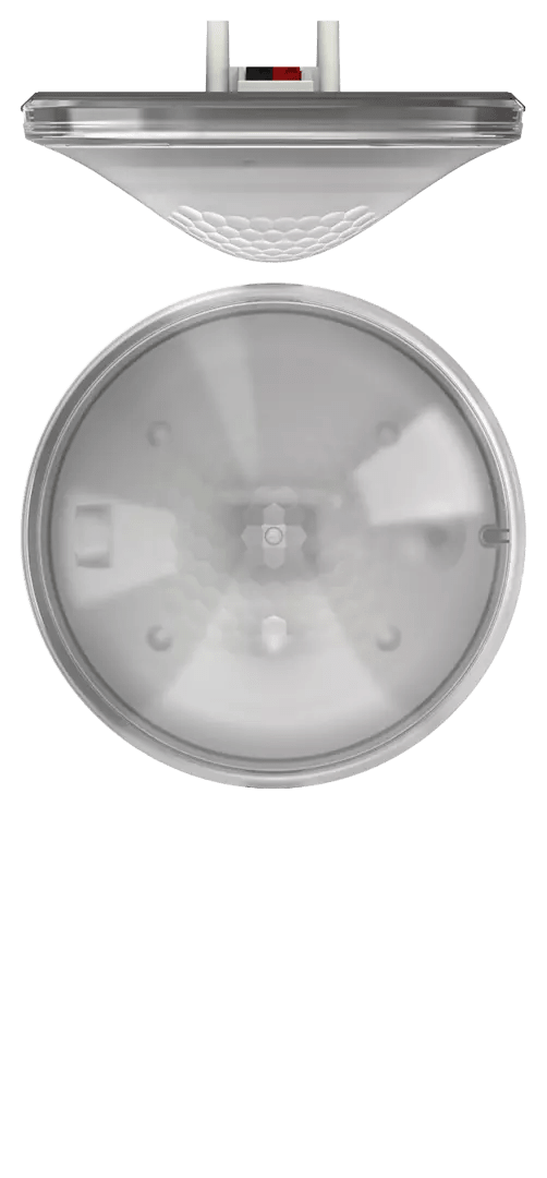 THEBEN - Rivelatore di presenza KNX per montaggio a soffitto, 2xlight e 2xHKL, max. 7x7 m