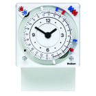 THEBEN - Timer con base a innesto 24h/7d. con riserva di carica, frontale 72x72 mm